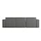 Flash Furniture Bridgetown Luxury Modular 4 Piece Sectional Sofa, Dark Gray IS-IT2231-4PCSEC-DKGRY-GG - alternate 4